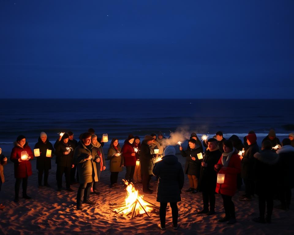 Nordsee Silvester Traditionen