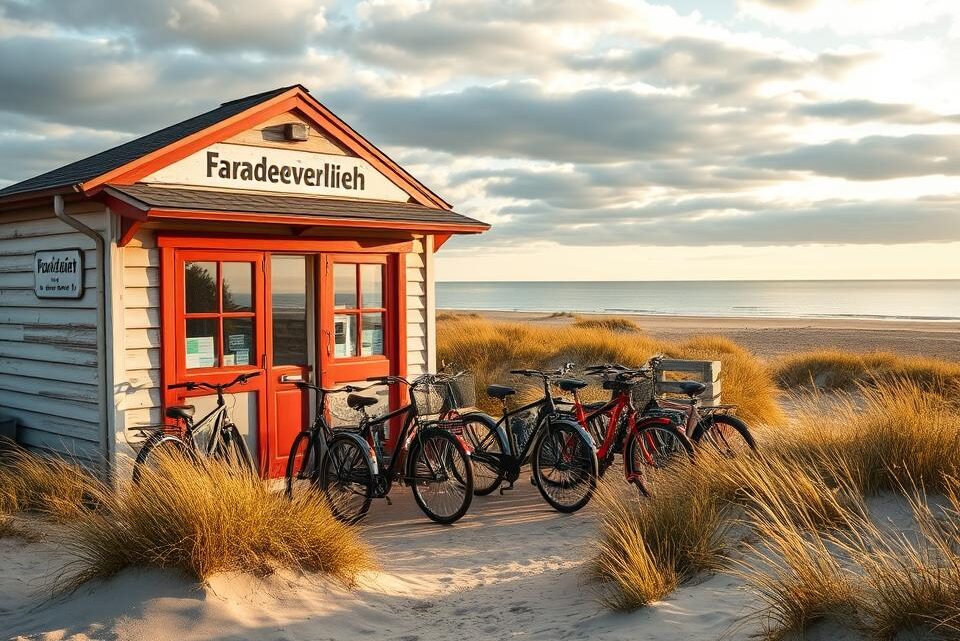 Was kostet Fahrradverleih an der Nordsee?