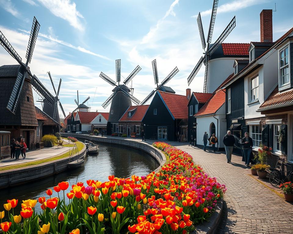 Windmühlen Holland Kulturelle Attraktionen