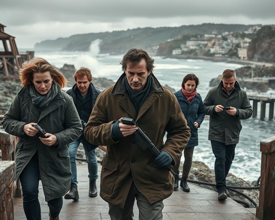 Küstendetektive bei der Arbeit